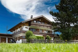 Haus Chalet Au, Rasen, Garten